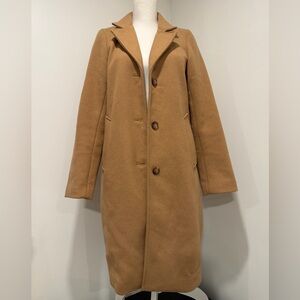 Abercrombie & Fitch Tan Dad Coat Size Small